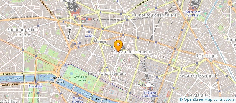 localisation de l'entreprise EURAM à PARIS