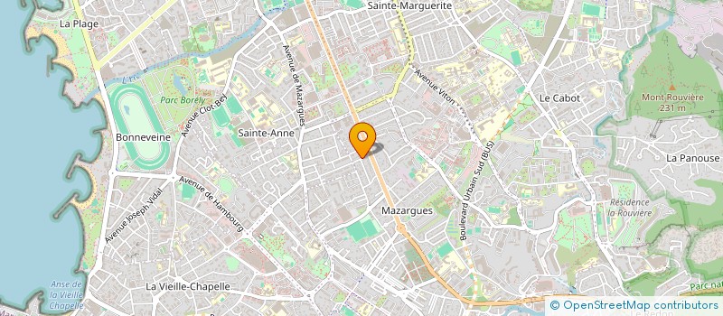 localisation de l'entreprise EURAPHEX à MARSEILLE