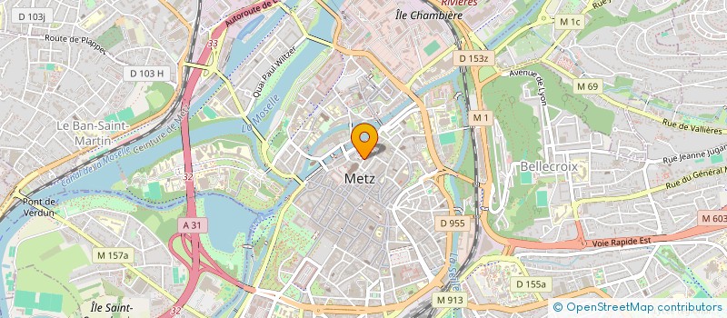 localisation de l'entreprise EURASIA  METZ