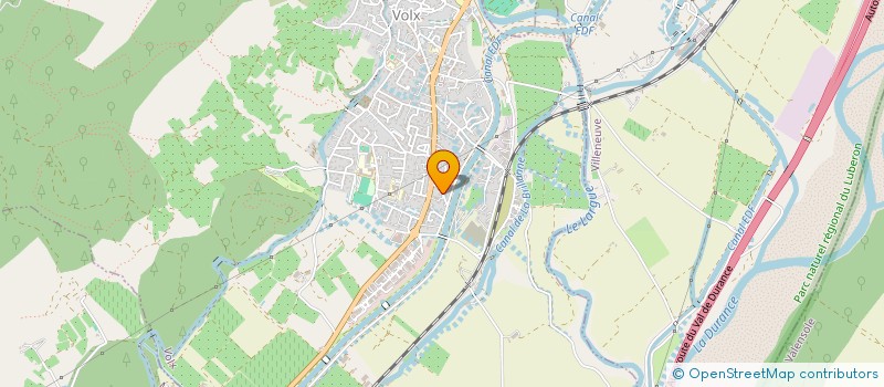 localisation de l'entreprise EURASIA à VOLX