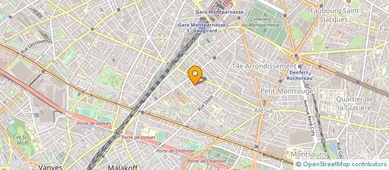 localisation de l'entreprise EURASIASCOPE à PARIS