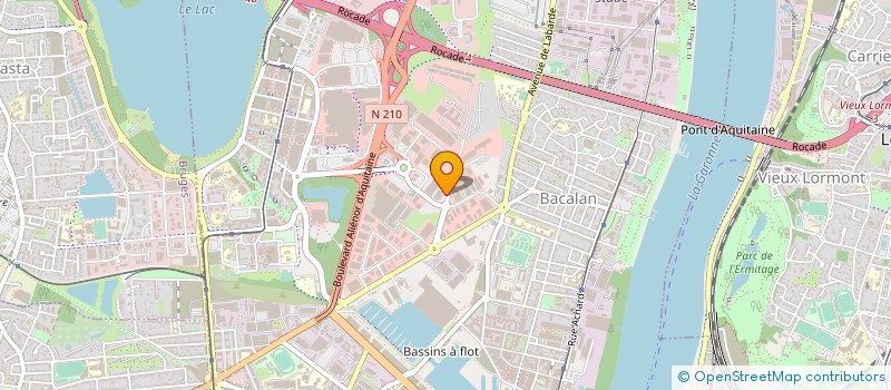 localisation de l'entreprise EURASIE à BORDEAUX
