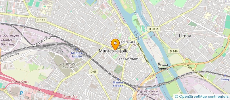 localisation de l'entreprise EURASIE à MANTES-LA-JOLIE