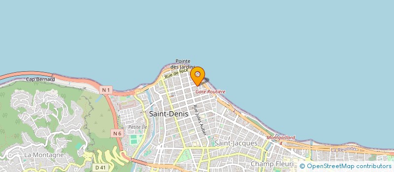 localisation de l'entreprise EURASIE DISTRIBUTION à SAINT-DENIS