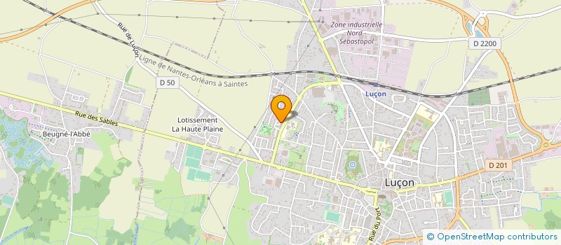 localisation de l'entreprise EURASIE DISTRIBUTION à LUCON