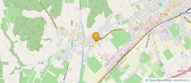 localisation de l'entreprise EURASIE SANS FRONTIERES  CHATTE