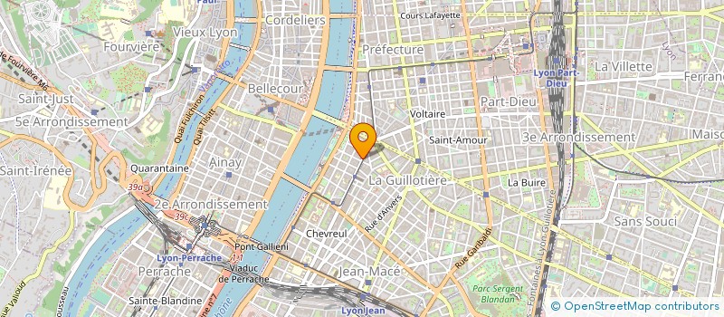 localisation de l'entreprise EURASIE TRAVEL à LYON