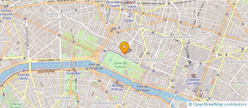 localisation de l'entreprise EURASIS à PARIS