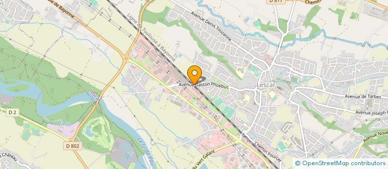 localisation de l'entreprise EURASOLIS à LESCAR