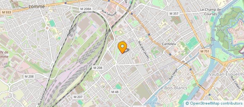 localisation de l'entreprise EURASUB à LILLE