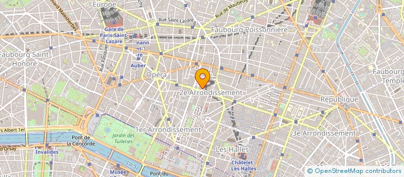 localisation de l'entreprise EURATEC à PARIS 02
