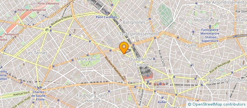 localisation de l'entreprise EURAUDIO DEVELOPMENT à PARIS