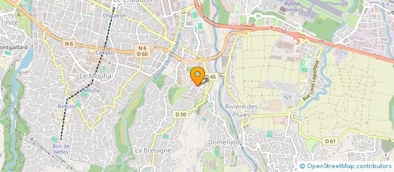 localisation de l'entreprise EURAUDIT O.I  SAINT-DENIS