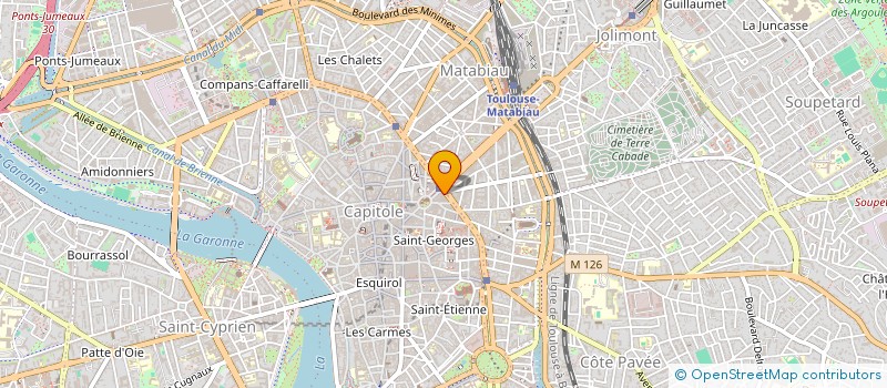 localisation de l'entreprise EURAUDIT RH  TOULOUSE