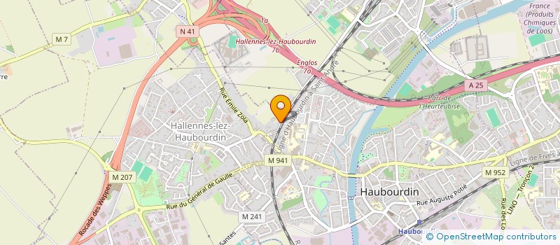 localisation de l'entreprise EURAUTO à ENGLOS