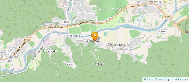 localisation de l'entreprise EURAUTO à LES AIRES