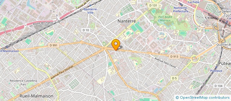 localisation de l'entreprise EURAUTO 92 à DAX