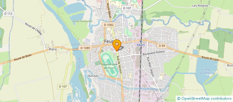 localisation de l'entreprise EURAXIS IMPORT  FEURS