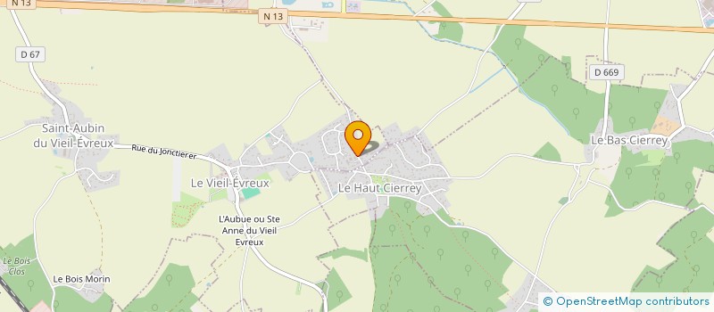 localisation de l'entreprise EURE BAT  MISEREY