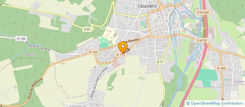 localisation de l'entreprise EURE BAT à DREUX