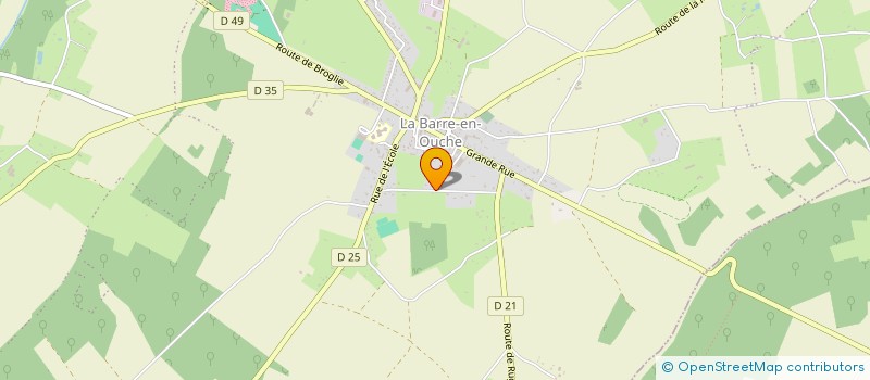 localisation de l'entreprise EURE DU BLUES à MESNIL-EN-OUCHE