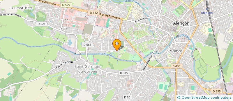 localisation de l'entreprise EURE ET LOIR ACHEMINEMENT à ALENCON