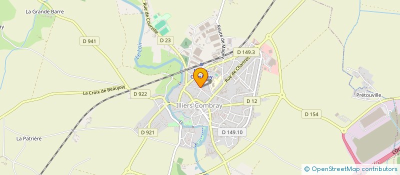 localisation de l'entreprise EURE ET LOIR ELAGAGE - DERATISATION  MAGNY