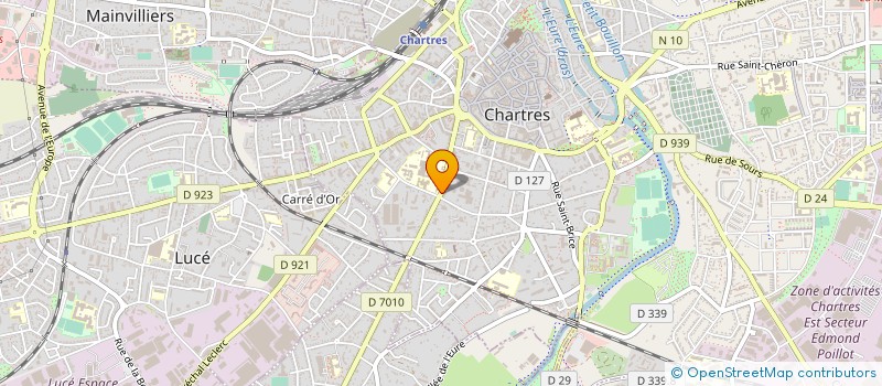 localisation de l'entreprise EURE ET LOIR POLICE à CHARTRES