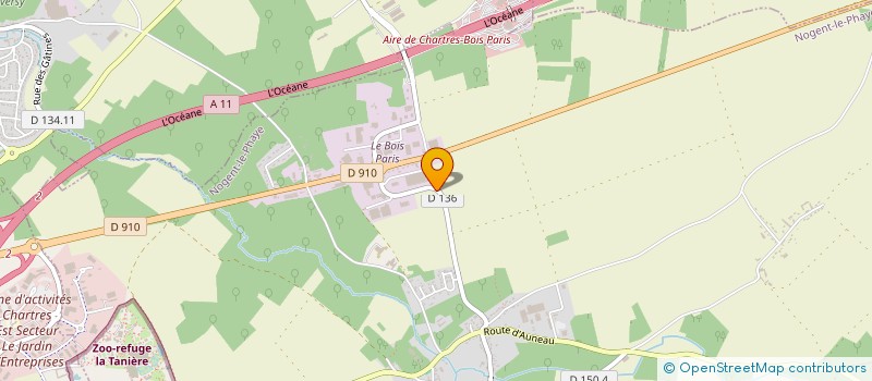 localisation de l'entreprise EURE ET LOIR VEHICULES INDUSTRIELS à NOGENT-LE-PHAYE