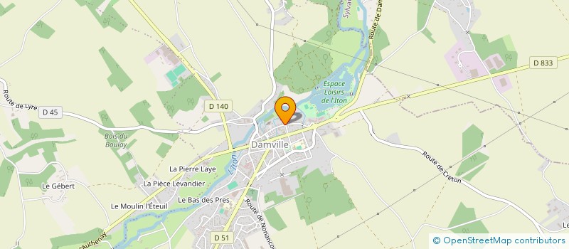 localisation de l'entreprise EURE MODELISME NAVAL  MESNILS-SUR-ITON