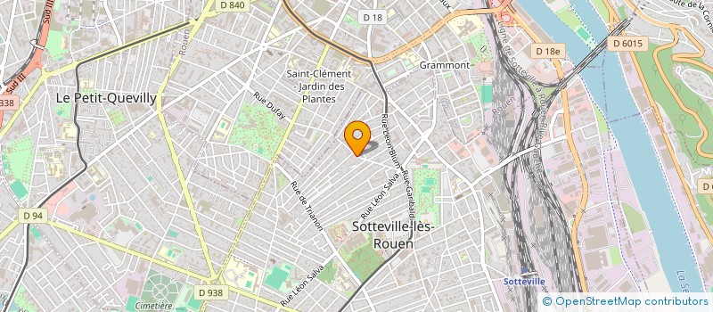 localisation de l'entreprise EURE SEINE TRANSPORTS à SOTTEVILLE-LES-ROUEN