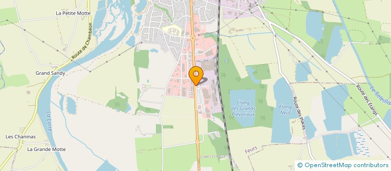 localisation de l'entreprise EUREA IMMOBILIER  FEURS