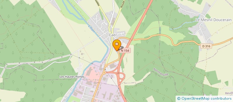 localisation de l'entreprise EURECHTIS  CHATELLERAULT