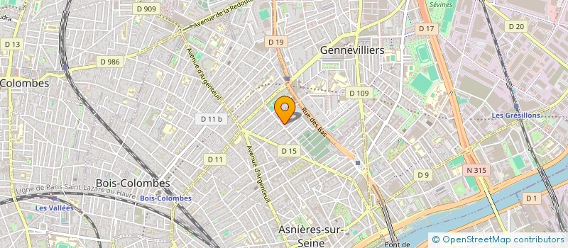 localisation de l'entreprise EURECO à ASNIERES-SUR-SEINE