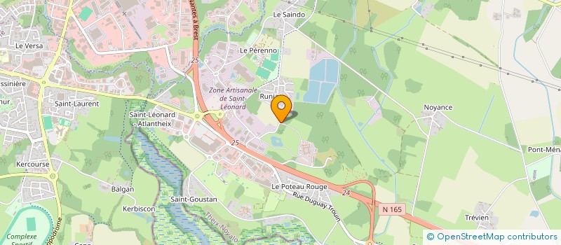 localisation de l'entreprise EUREDEN REASSURANCE à THEIX-NOYALO