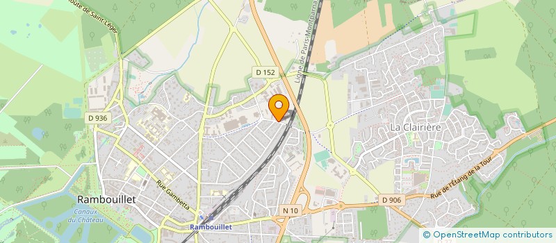 localisation de l'entreprise EUREDUC LA THERAPIE PNEUMATIQUE à RAMBOUILLET