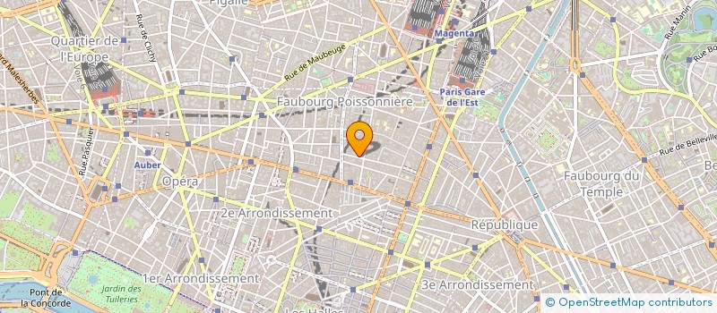 localisation de l'entreprise EUREFA à PARIS