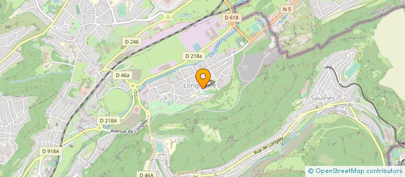 localisation de l'entreprise EUREFI  LONGWY