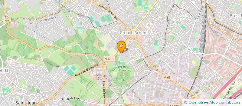 localisation de l'entreprise EUREK'ART à MONTPELLIER