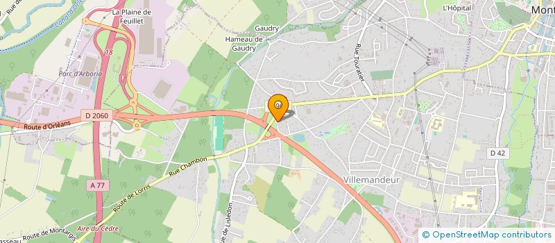 localisation de l'entreprise EUREKA à VILLEMANDEUR