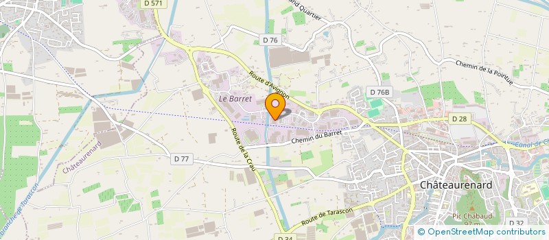 localisation de l'entreprise EUREKA à CHATEAURENARD