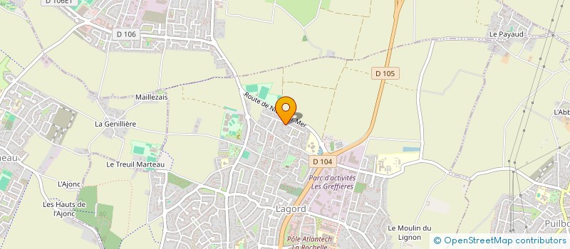 localisation de l'entreprise EUREKA à VANNES