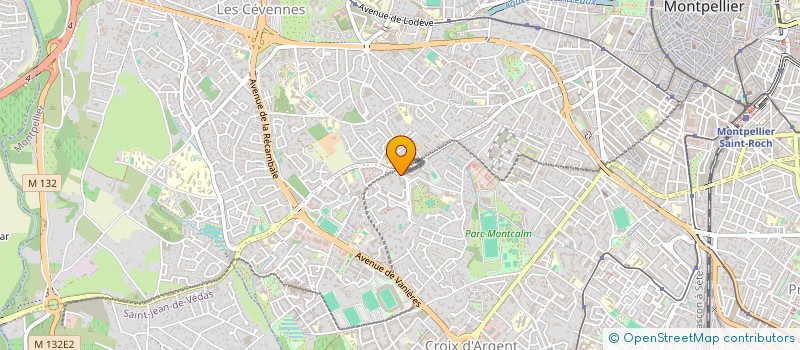 localisation de l'entreprise EUREKA à MONTPELLIER