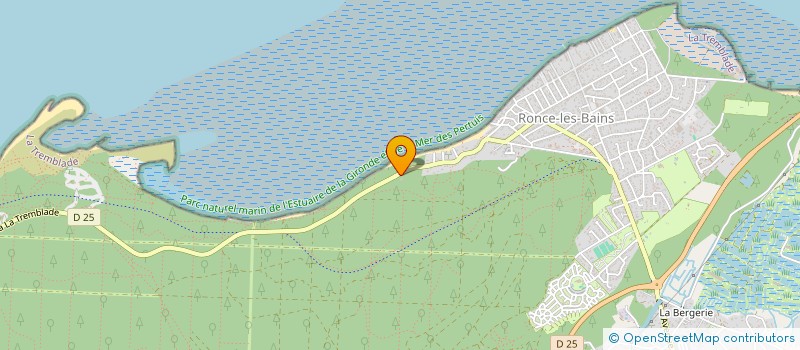 localisation de l'entreprise EUREKA  LA TREMBLADE