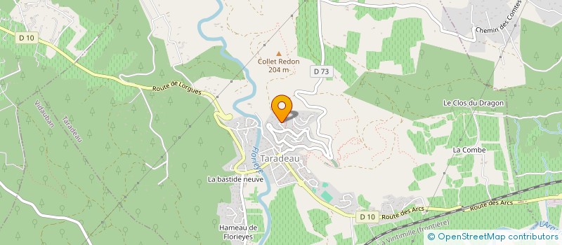 localisation de l'entreprise EUREKA  TARADEAU