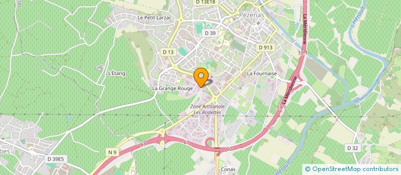 localisation de l'entreprise EUREKA  PAULHAN