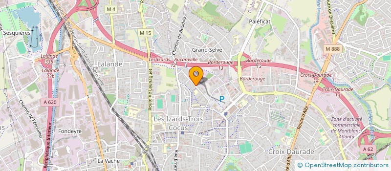 localisation de l'entreprise EUREKA  TOULOUSE