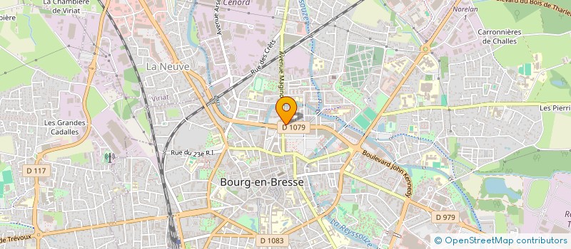localisation de l'entreprise EUREKA AMENAGEMENT à BOURG-EN-BRESSE