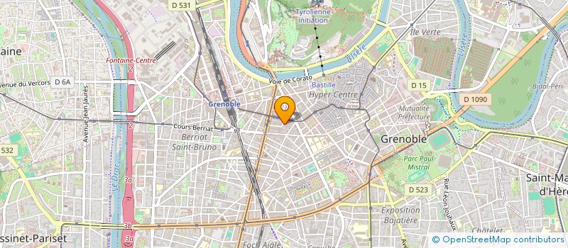 localisation de l'entreprise EUREKA AUTO à GRENOBLE