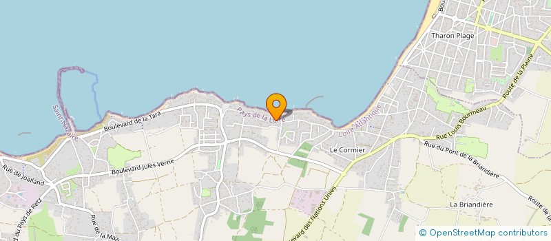localisation de l'entreprise EUREKA BSD à LA PLAINE-SUR-MER